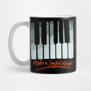 Make a Joyful Noise Piano Keys Mug